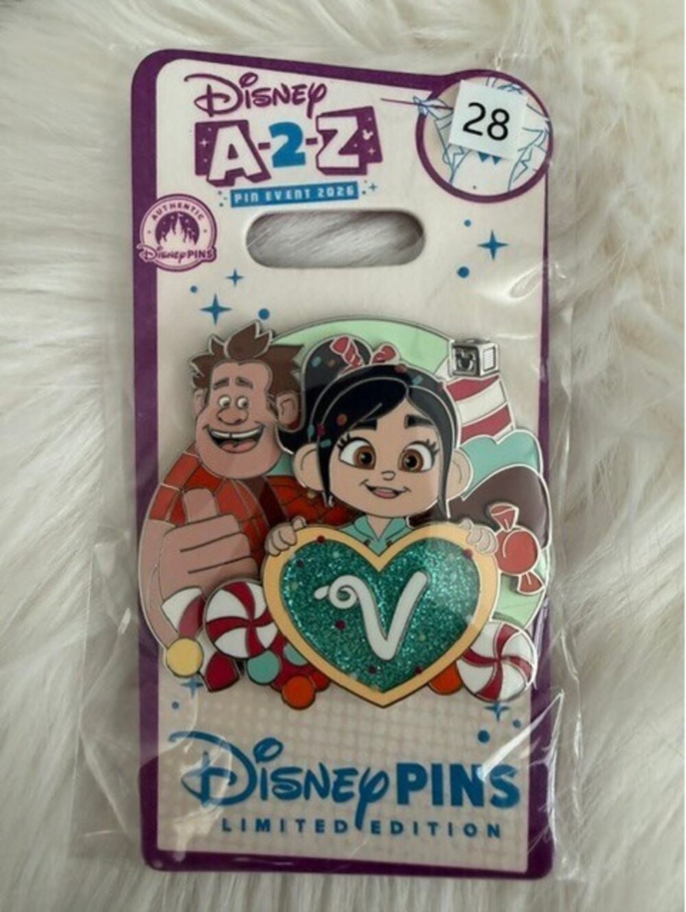 Disney A to Z LE 650 VANELLOPE PIN